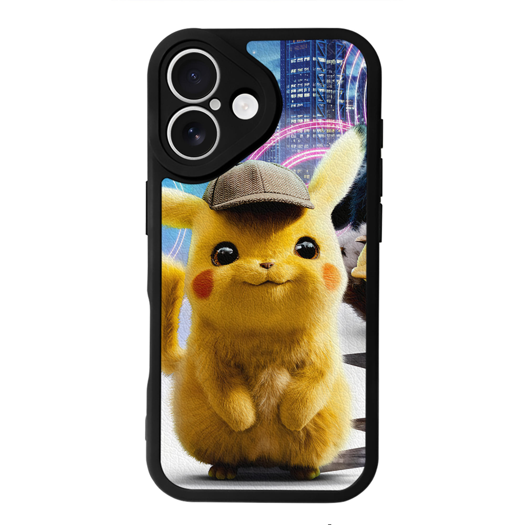 （画像用） ポケットモンスター Pokémon 【iPhone 16シリーズ対応】シリコンスマホケース（レザー調） 材質：シリコン